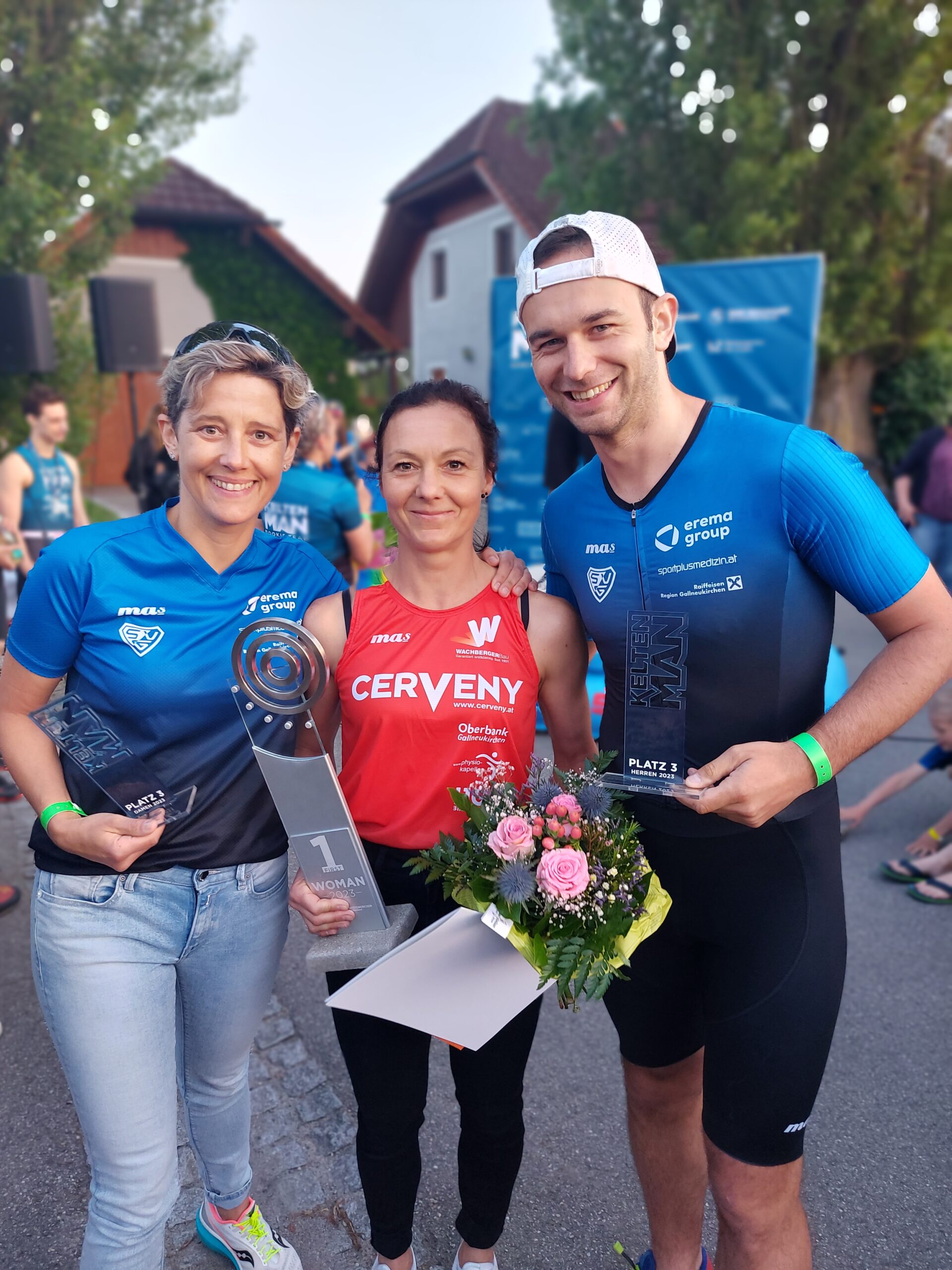 SVG Trias schwimmen, radeln und laufen von Erfolg zu Erfolg - SVG