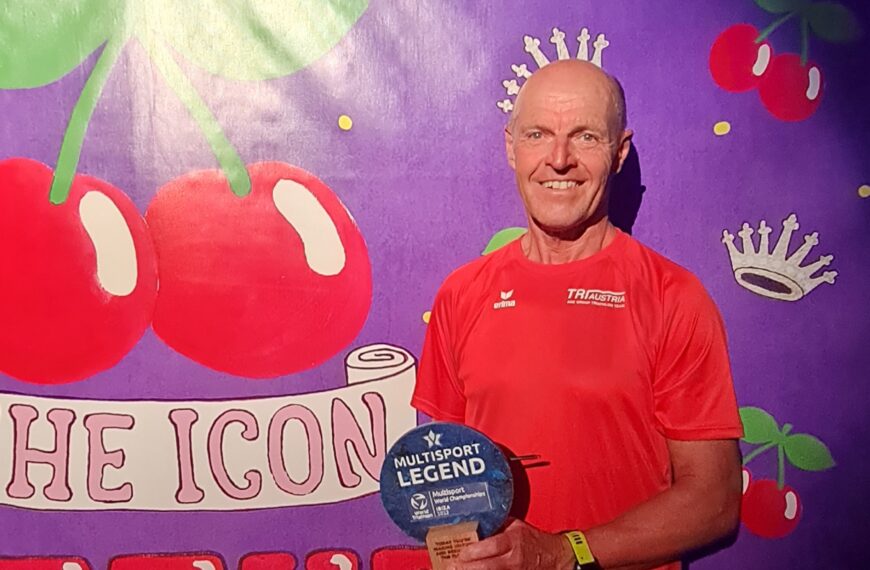 SVG Triathlet Joachim Rathbauer erlangte Legendenstatus