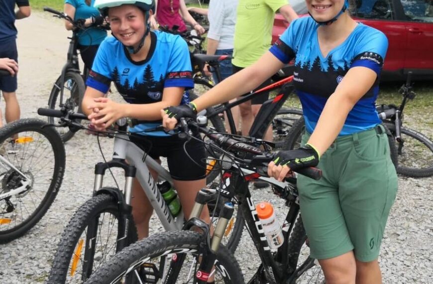 SVG MTB Mädchen: Mit dem Rad ins Pfadfinderlager