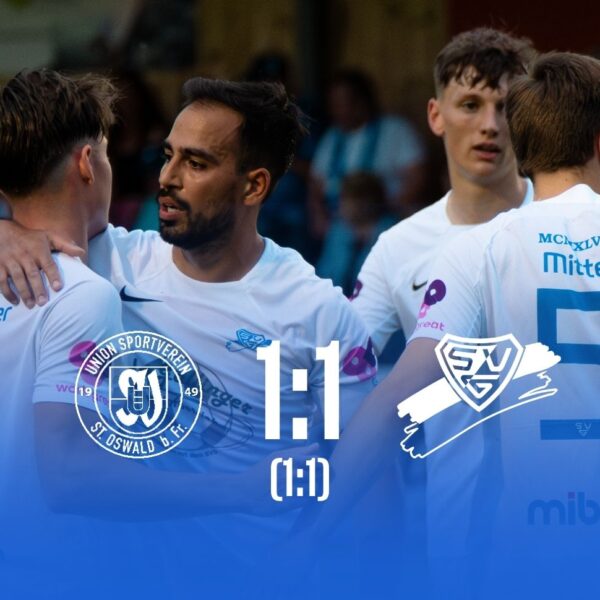 Gallinger überzeugten trotz Remis mit Spielfreude in St. Oswald